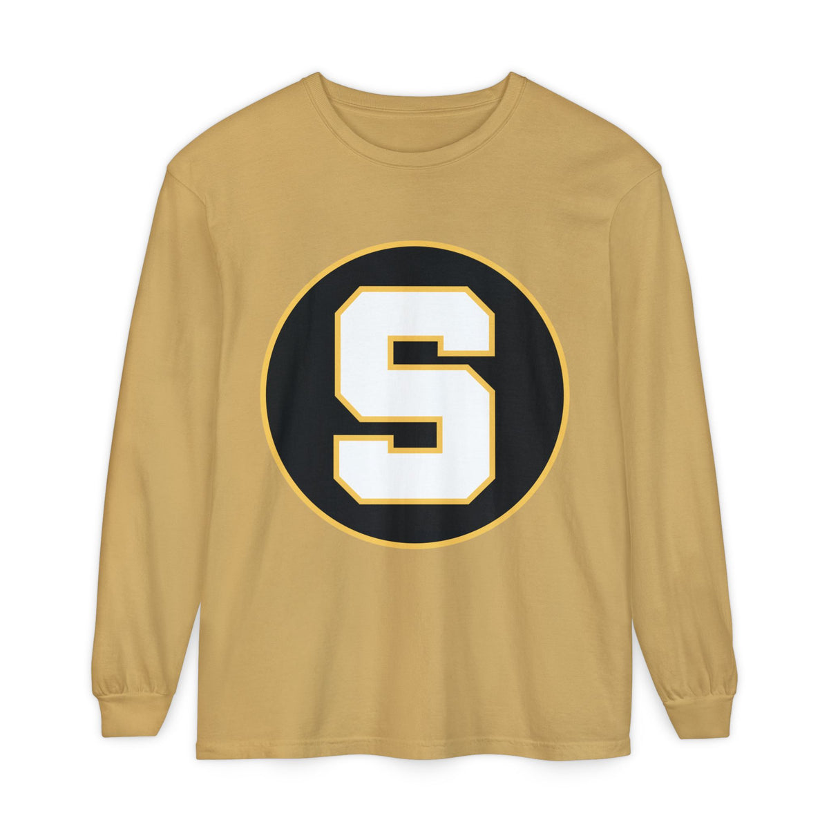 Garment-Dyed Long Sleeve Tee