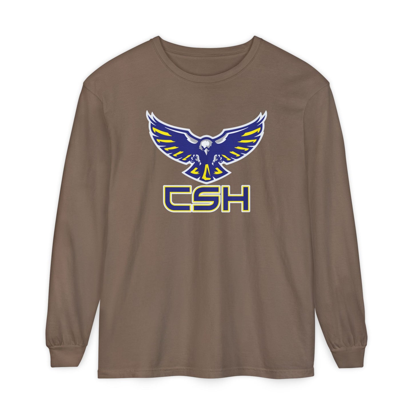 Garment-Dyed Long Sleeve Tee
