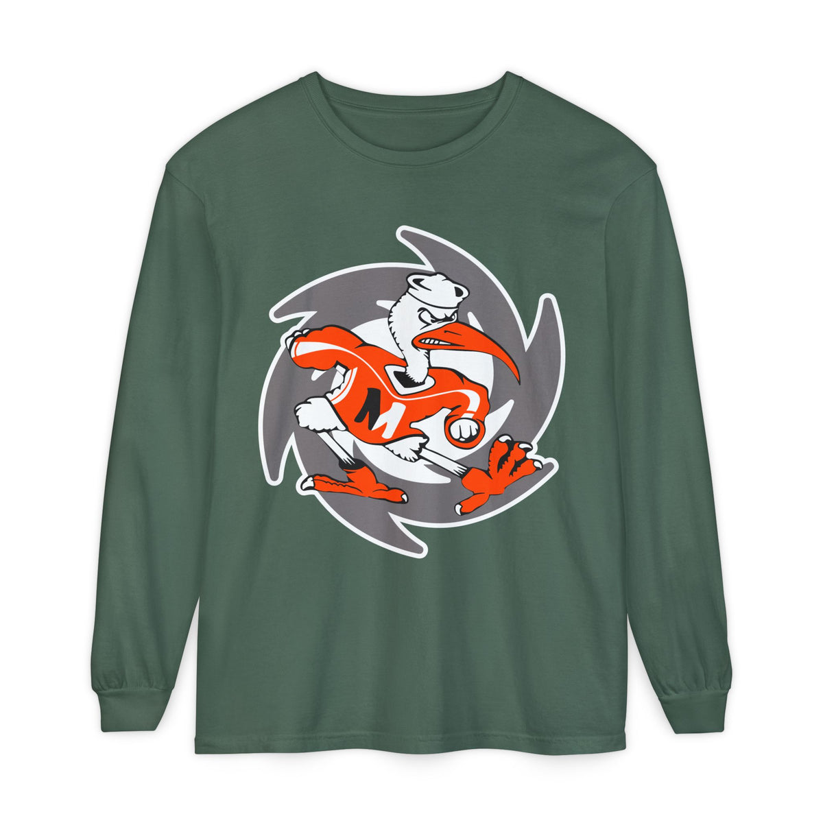 Garment-Dyed Long Sleeve Tee