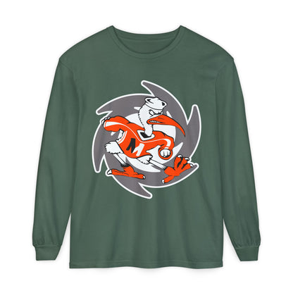 Garment-Dyed Long Sleeve Tee