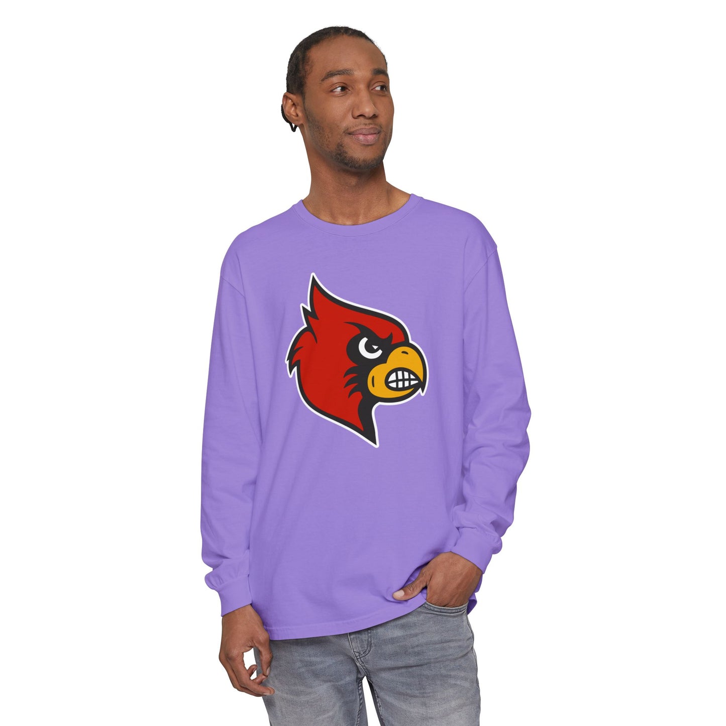 Garment-Dyed Long Sleeve Tee