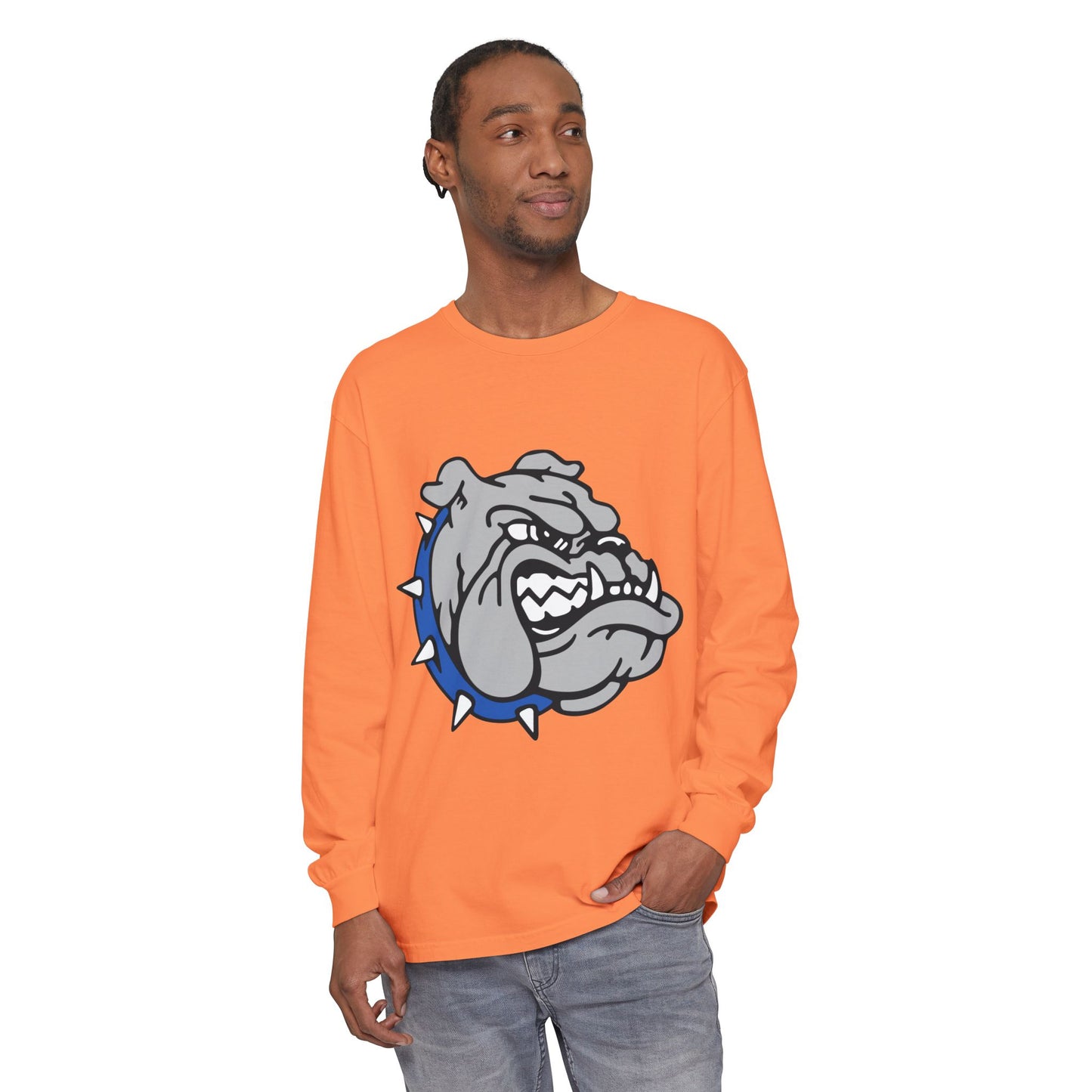 Garment-Dyed Long Sleeve Tee