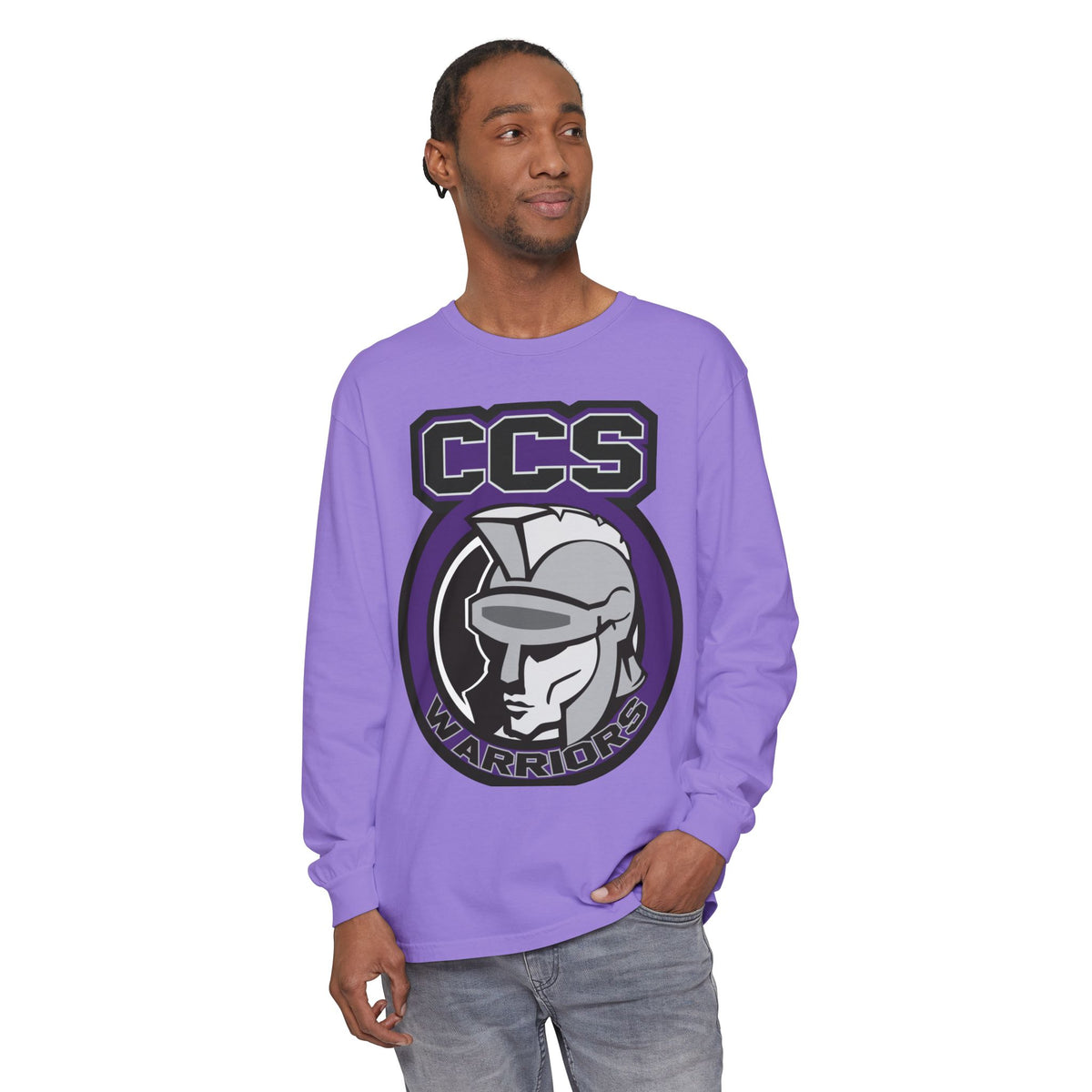 Garment-Dyed Long Sleeve Tee