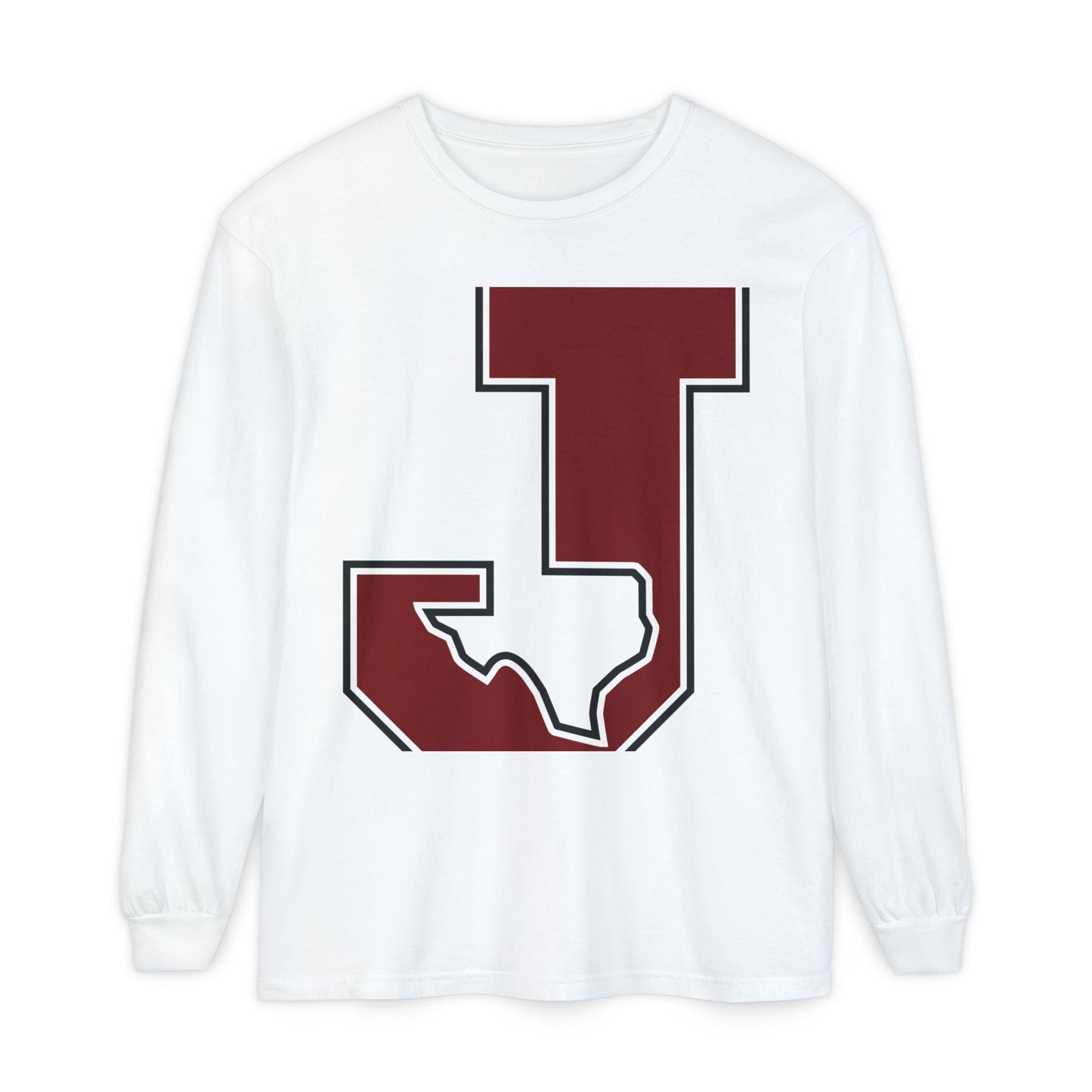 Garment-Dyed Long Sleeve Tee