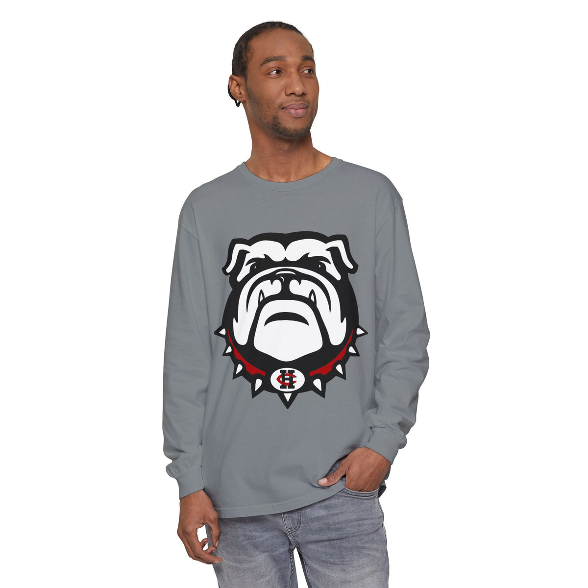 Garment-Dyed Long Sleeve Tee