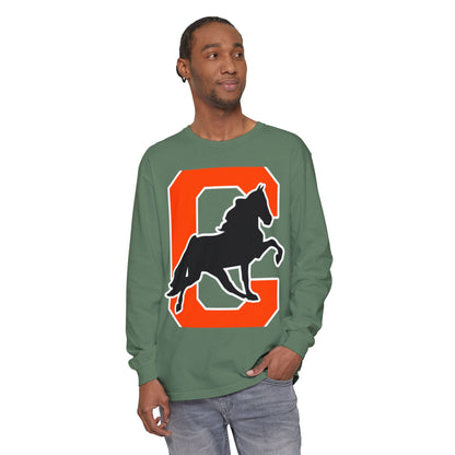 Garment-Dyed Long Sleeve Tee