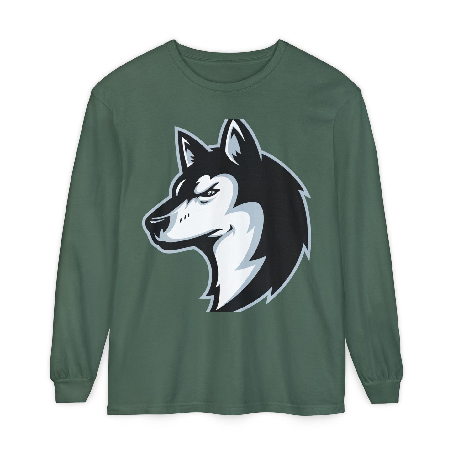 Garment-Dyed Long Sleeve Tee