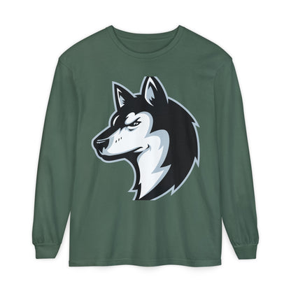 Garment-Dyed Long Sleeve Tee