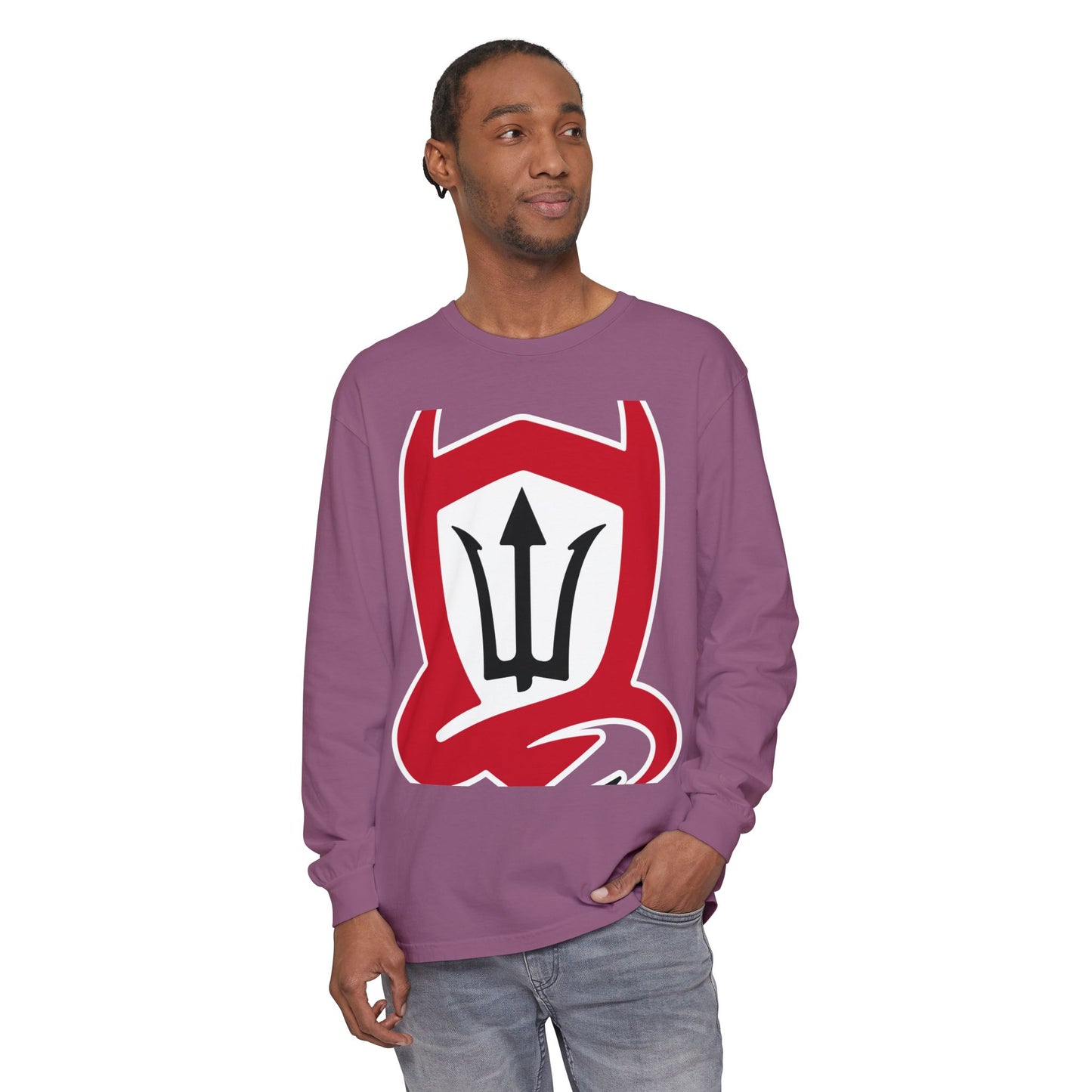 Garment-Dyed Long Sleeve Tee