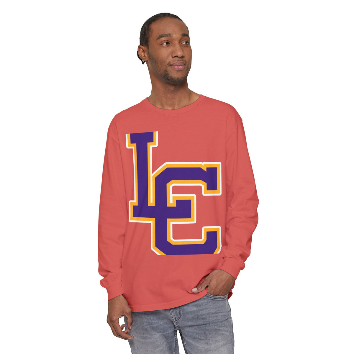 Garment-Dyed Long Sleeve Tee