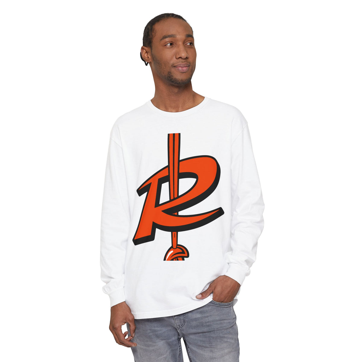 Garment-Dyed Long Sleeve Tee