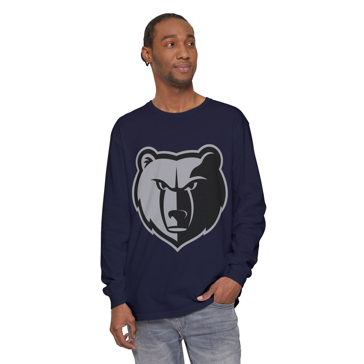 Garment-Dyed Long Sleeve Tee