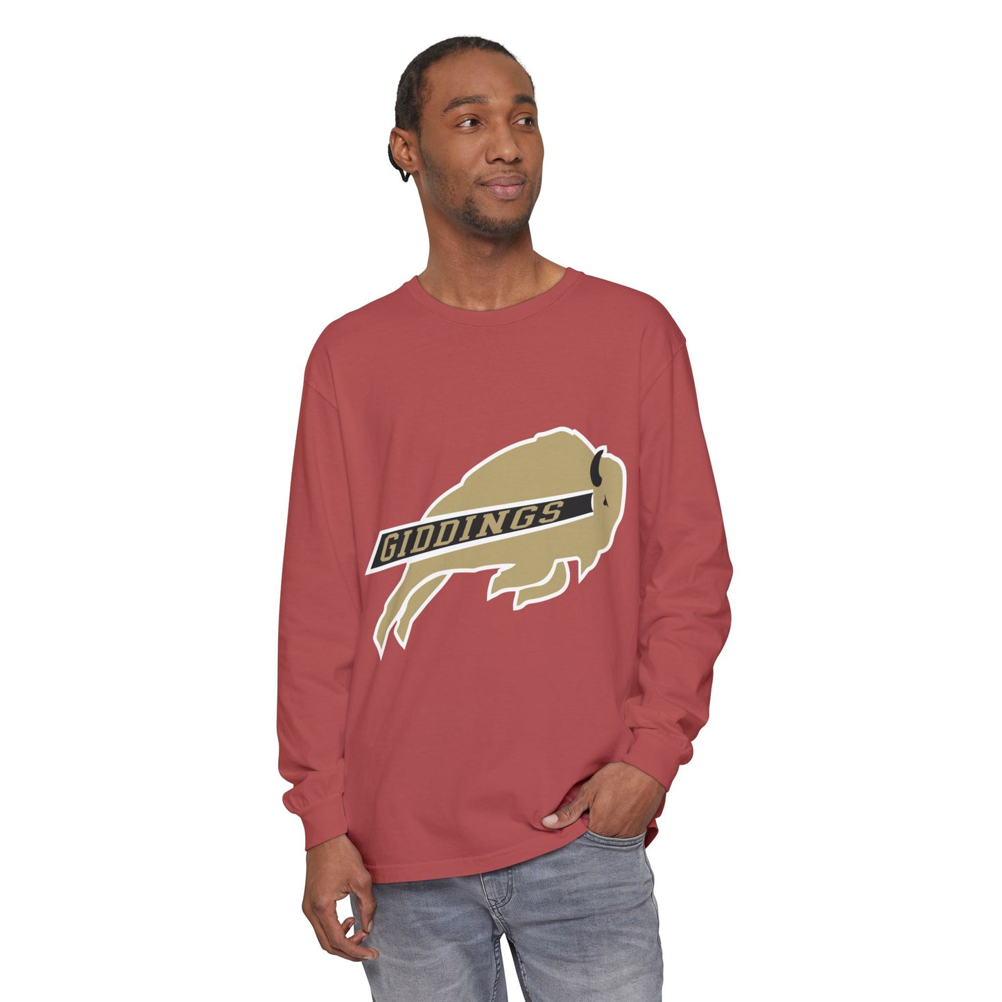 Garment-Dyed Long Sleeve Tee