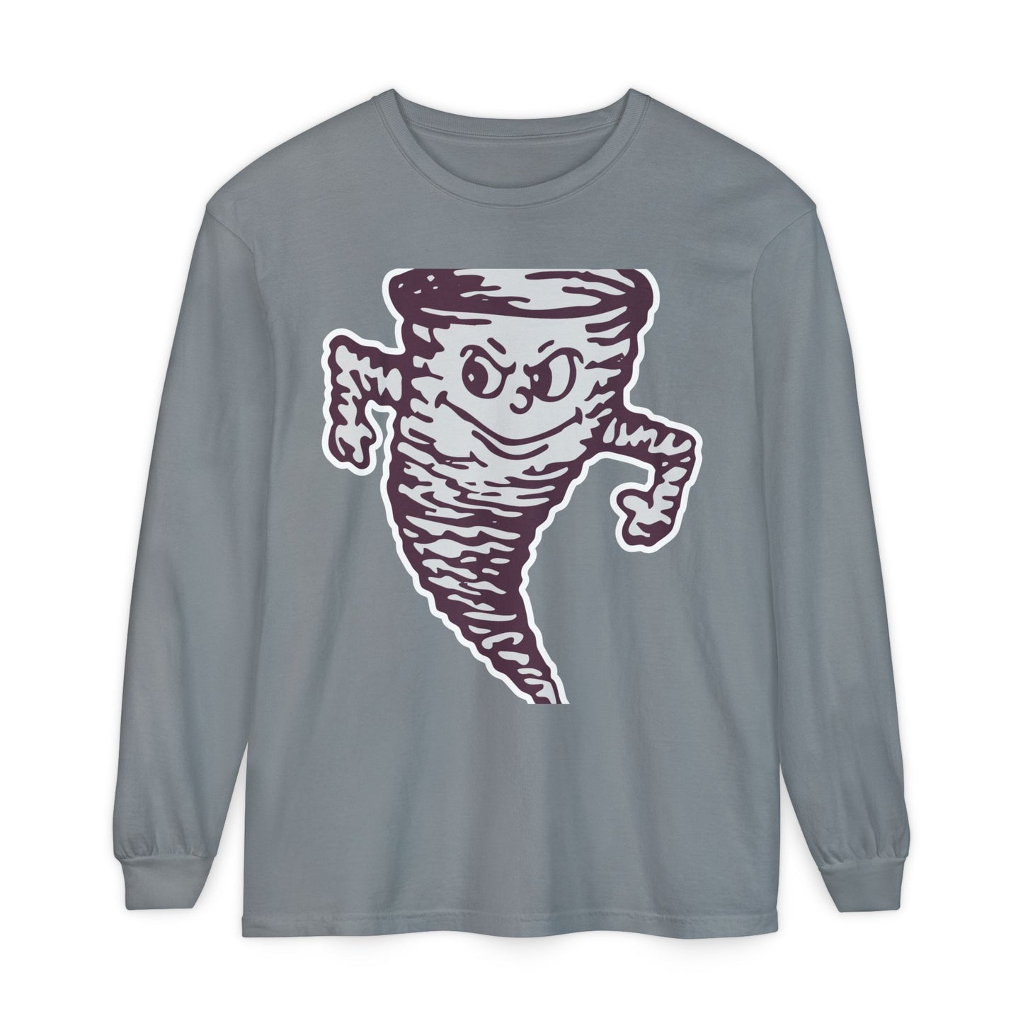 Garment-Dyed Long Sleeve Tee