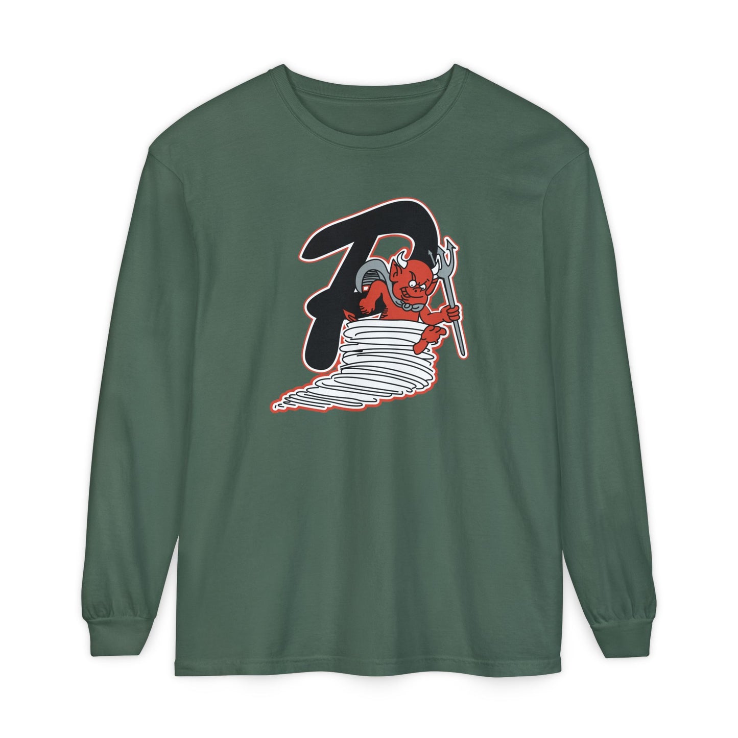 Garment-Dyed Long Sleeve Tee