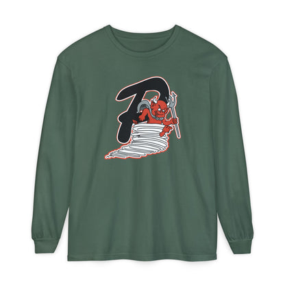 Garment-Dyed Long Sleeve Tee