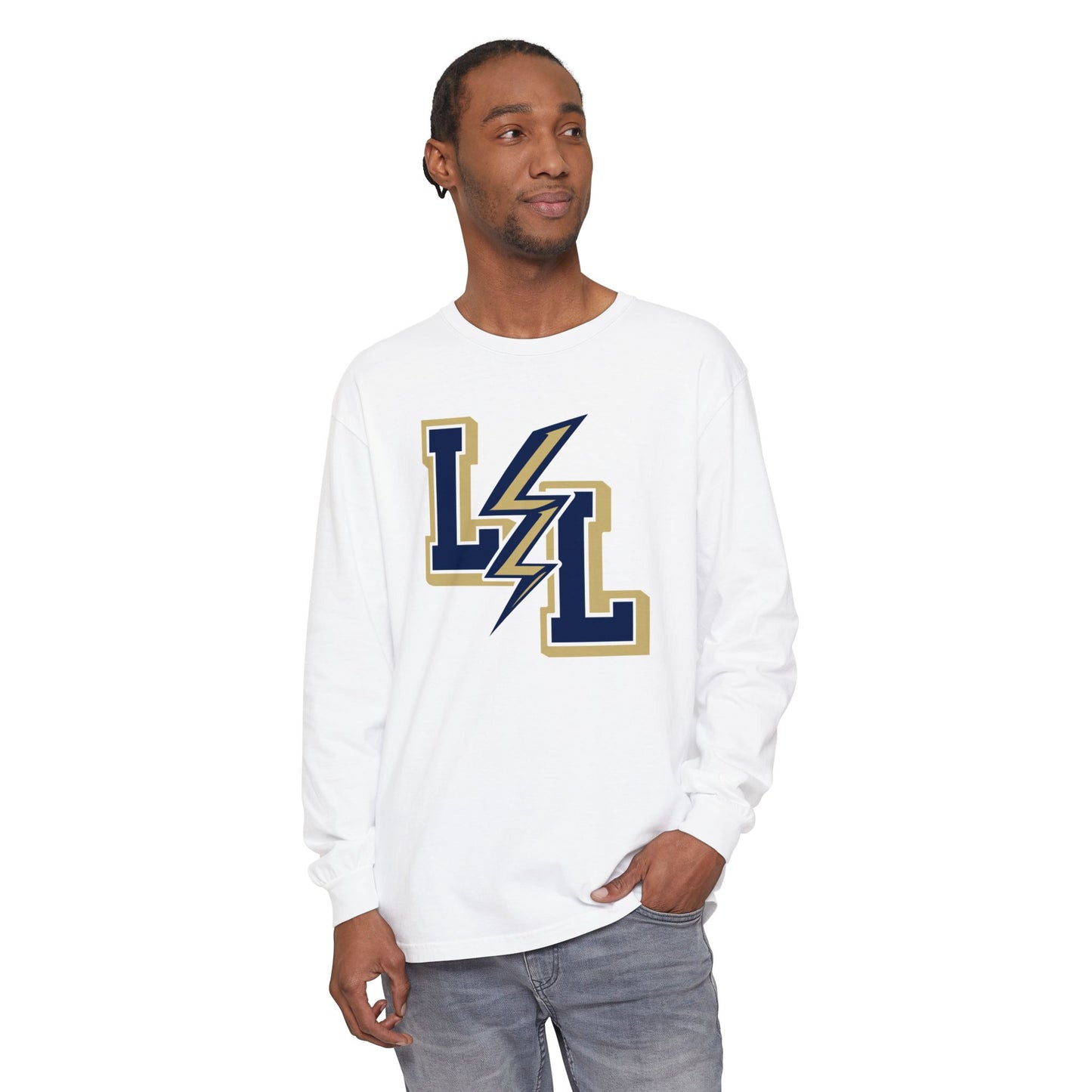 Garment-Dyed Long Sleeve Tee