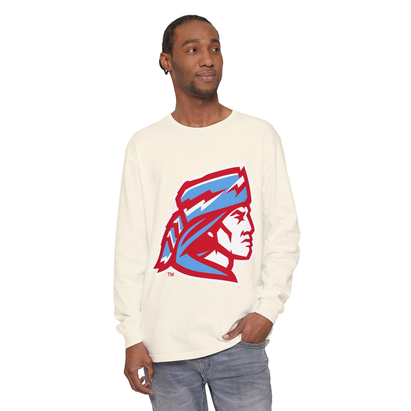 Garment-Dyed Long Sleeve Tee