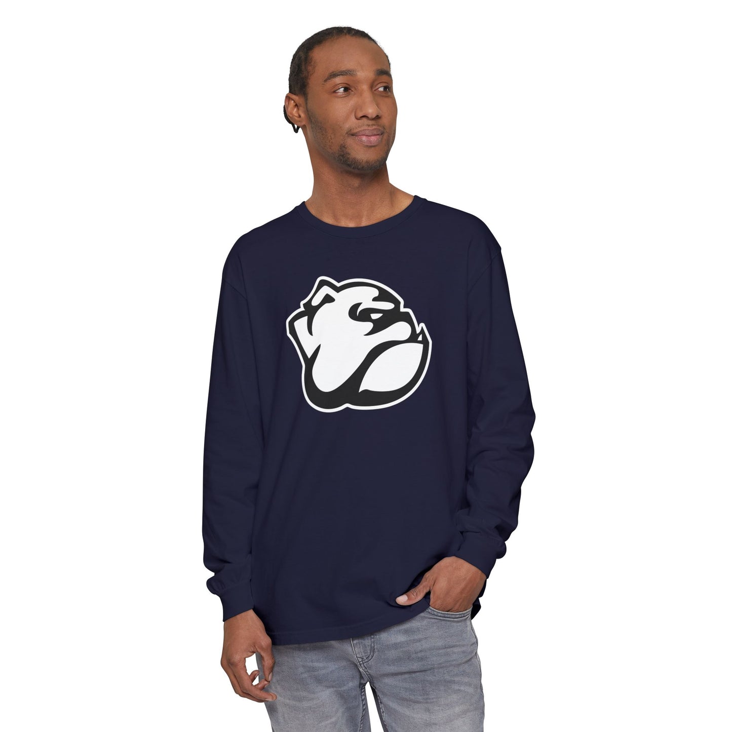 Garment-Dyed Long Sleeve Tee