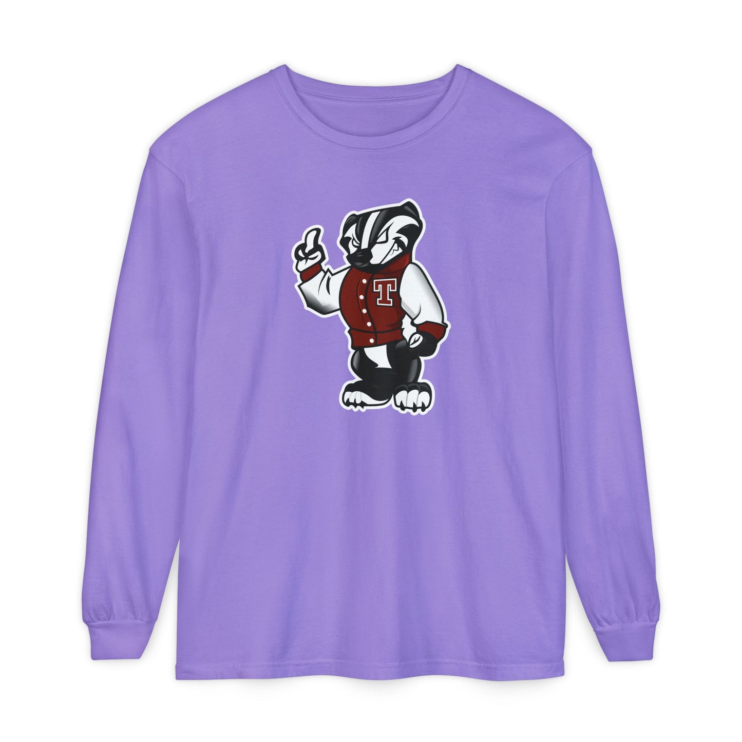 Garment-Dyed Long Sleeve Tee