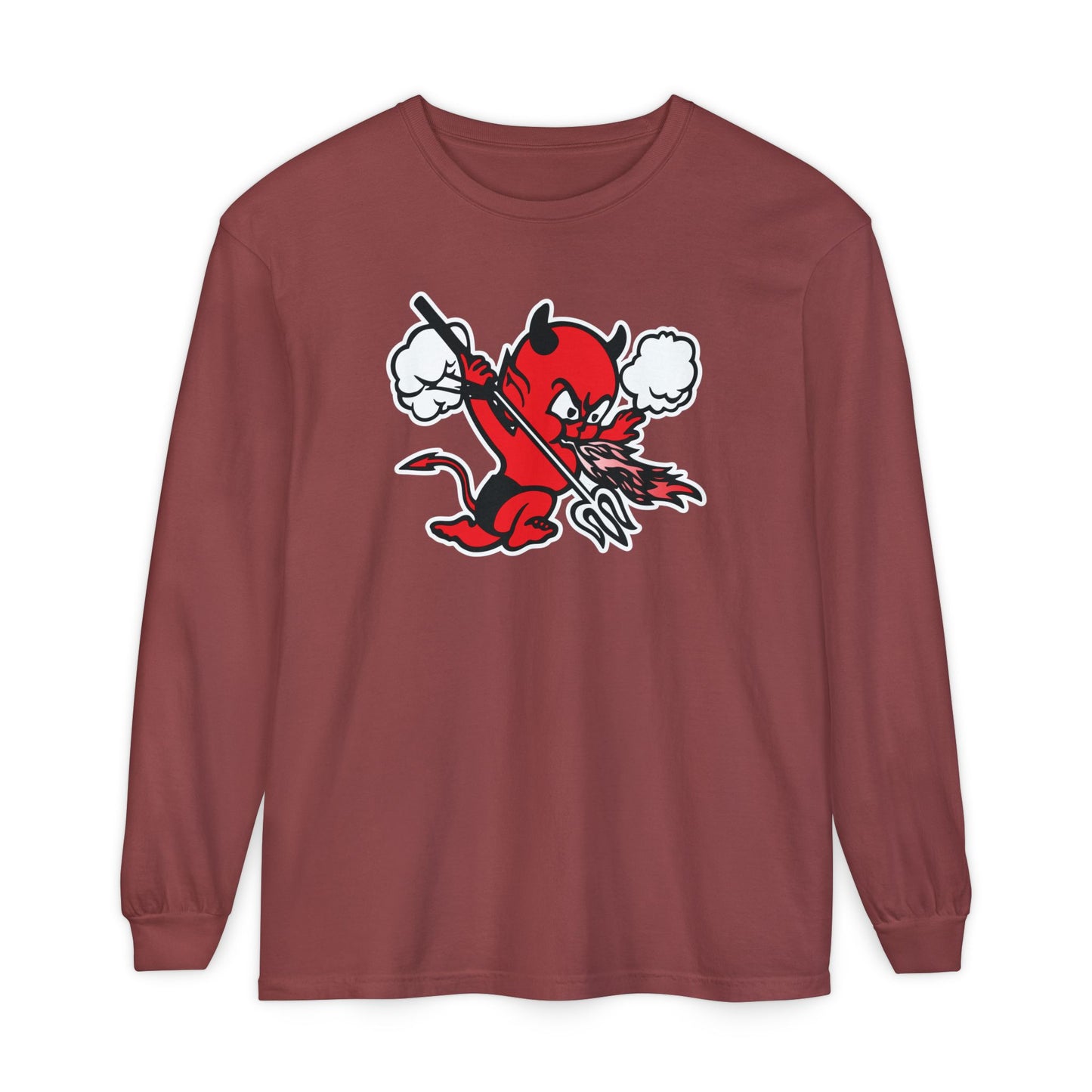 Garment-Dyed Long Sleeve Tee