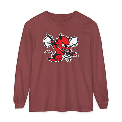 Garment-Dyed Long Sleeve Tee