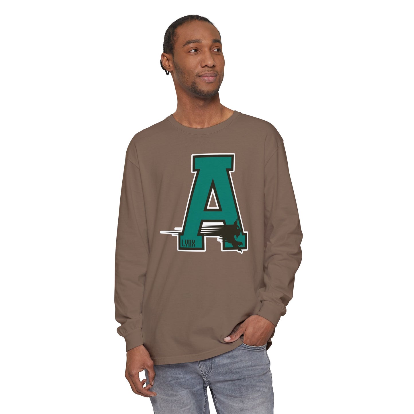 Garment-Dyed Long Sleeve Tee