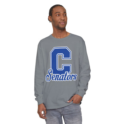 Garment-Dyed Long Sleeve Tee