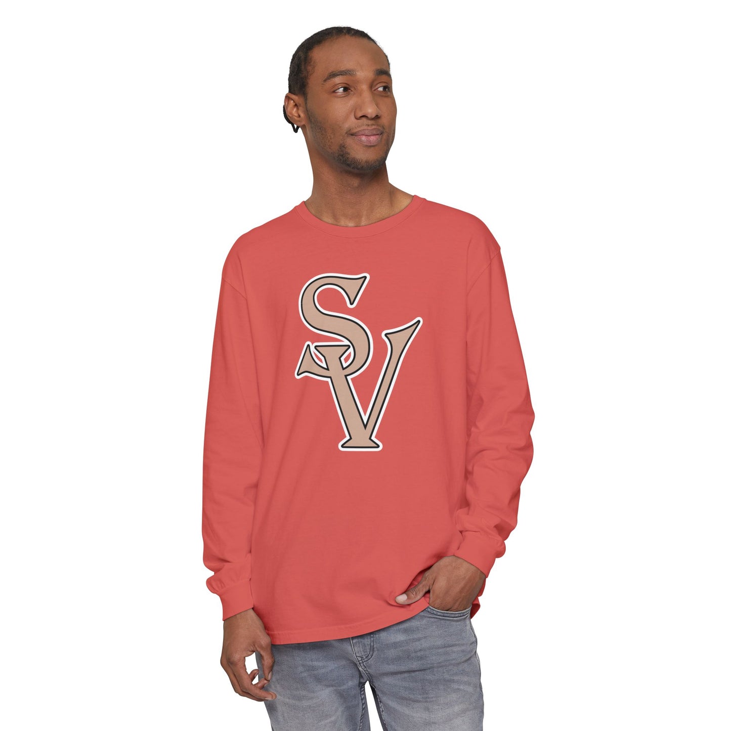 Garment-Dyed Long Sleeve Tee