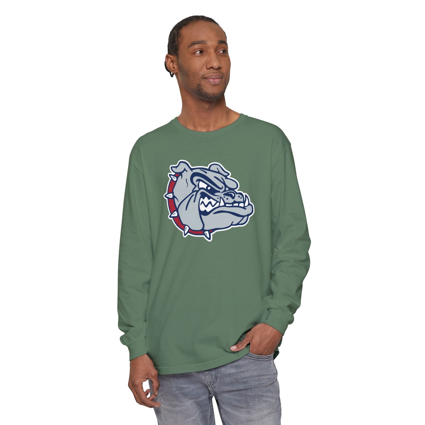 Garment-Dyed Long Sleeve Tee