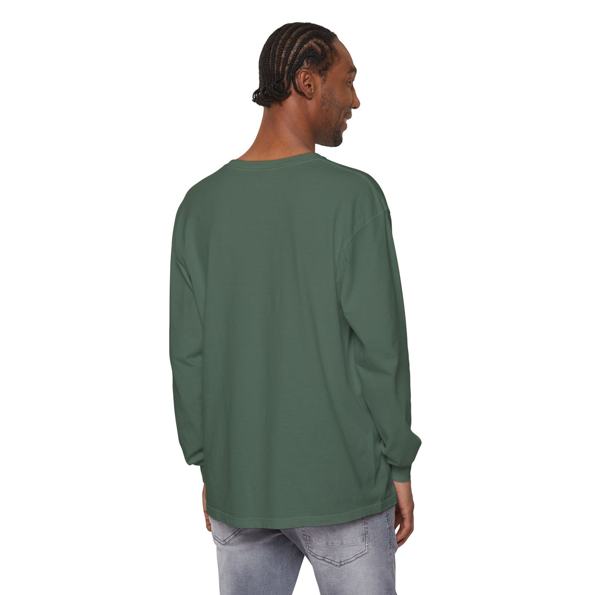 Garment-Dyed Long Sleeve Tee