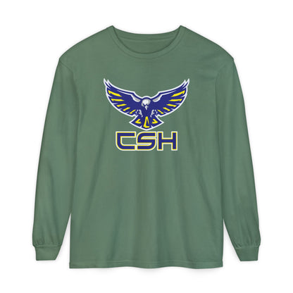 Garment-Dyed Long Sleeve Tee