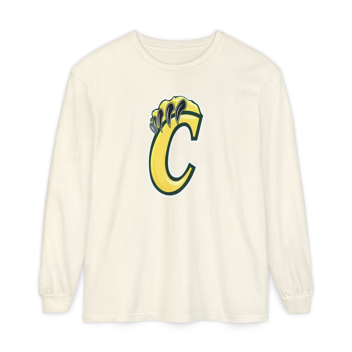 Garment-Dyed Long Sleeve Tee