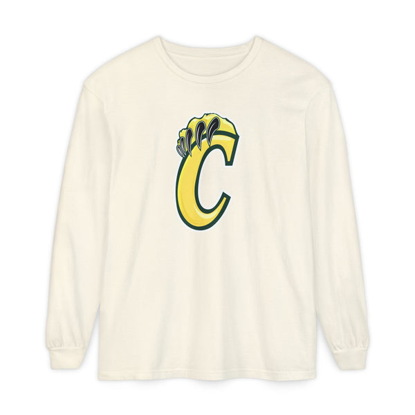 Garment-Dyed Long Sleeve Tee