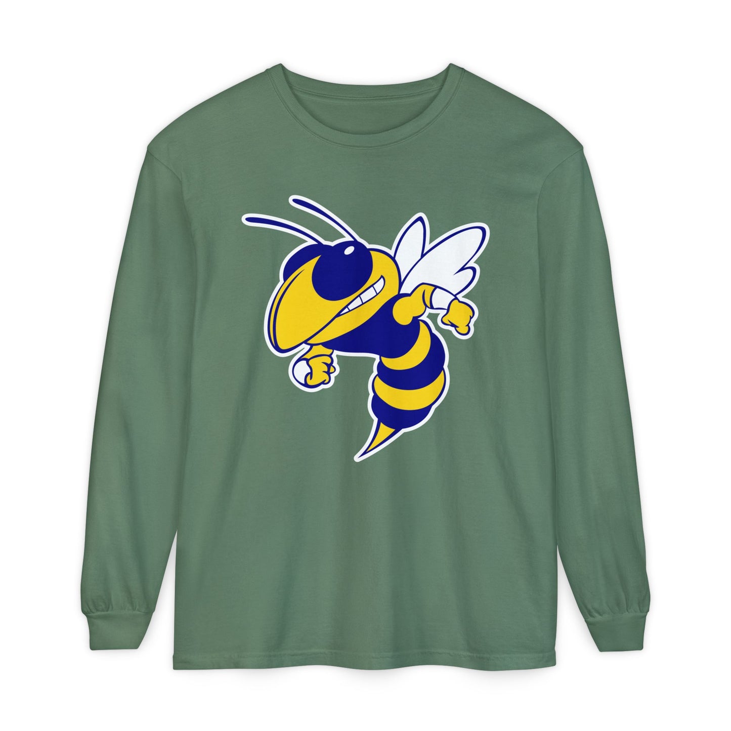 Garment-Dyed Long Sleeve Tee