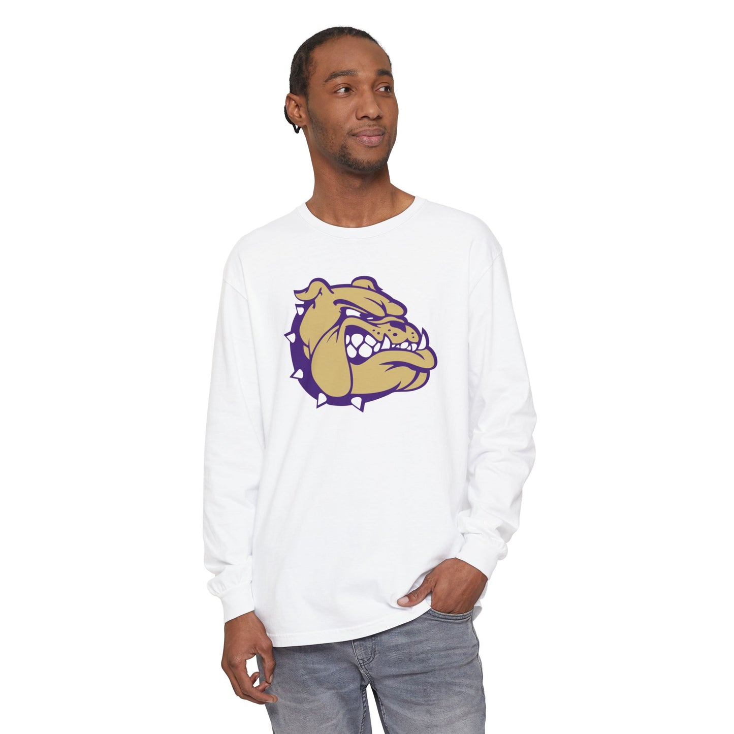 Garment-Dyed Long Sleeve Tee