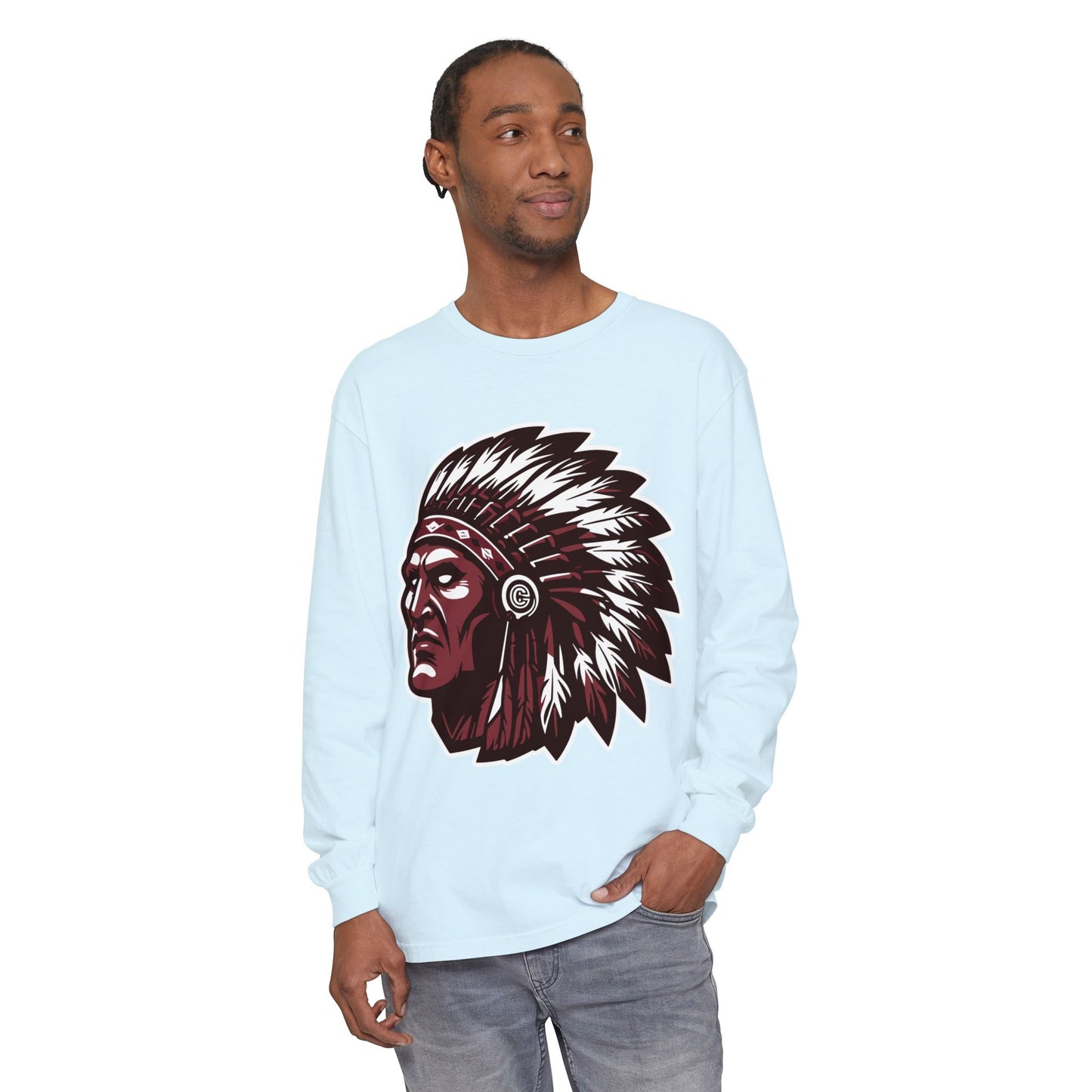 Garment-Dyed Long Sleeve Tee