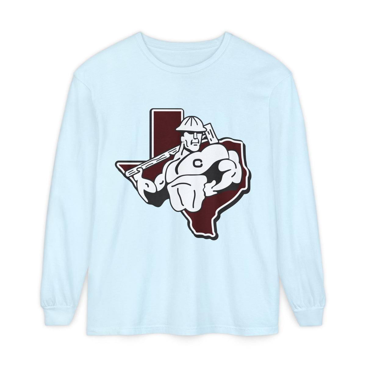 Garment-Dyed Long Sleeve Tee