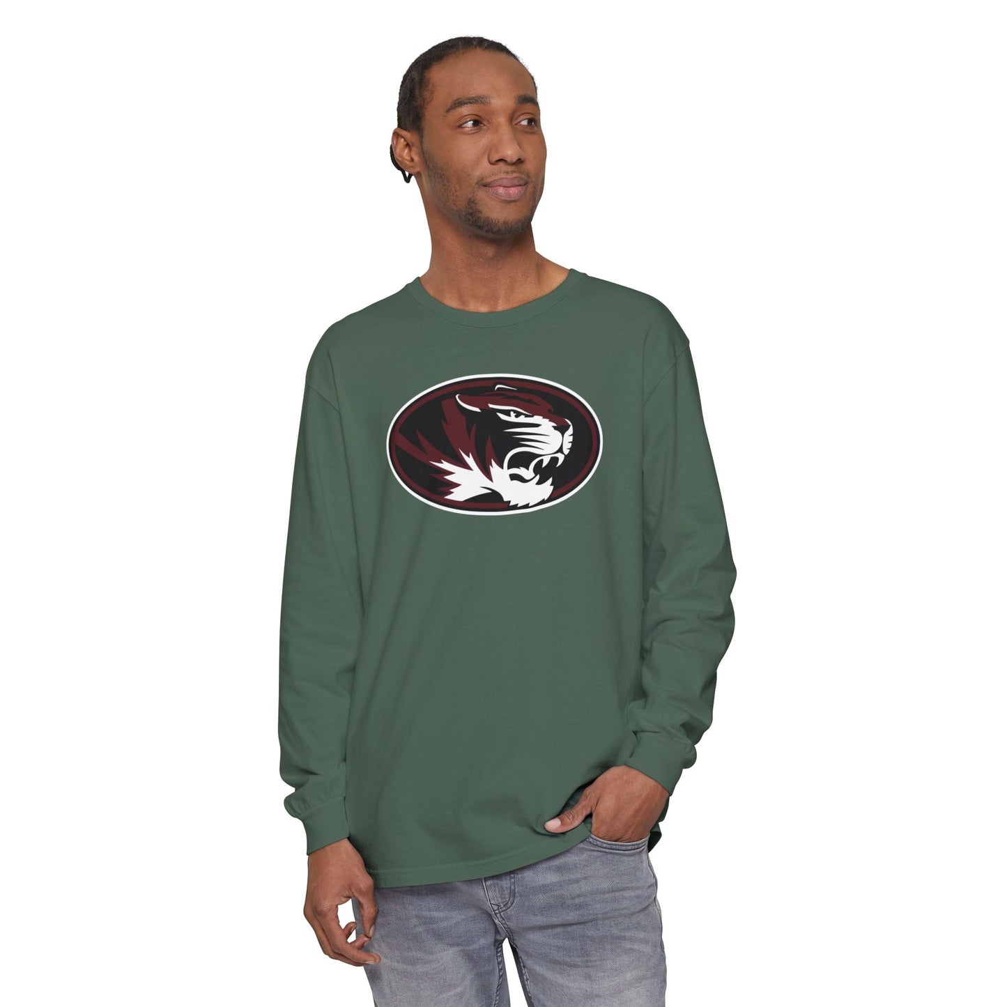 Garment-Dyed Long Sleeve Tee