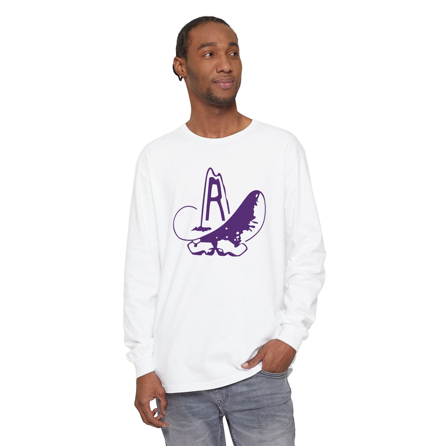 Garment-Dyed Long Sleeve Tee