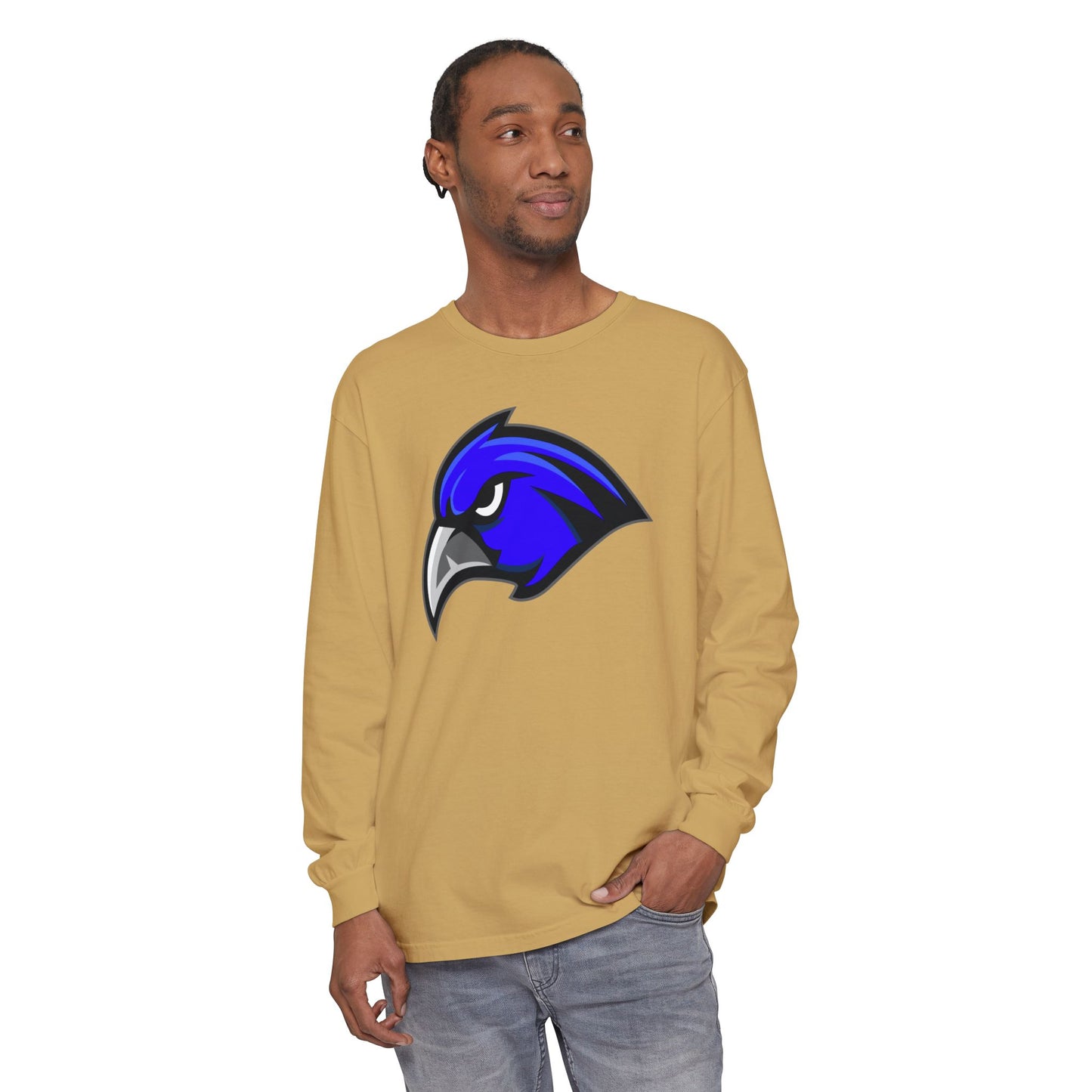 Garment-Dyed Long Sleeve Tee