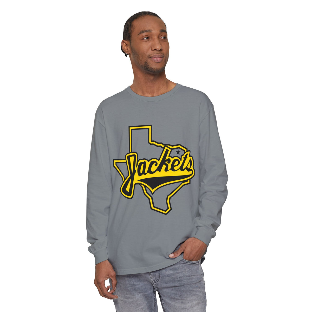 Garment-Dyed Long Sleeve Tee