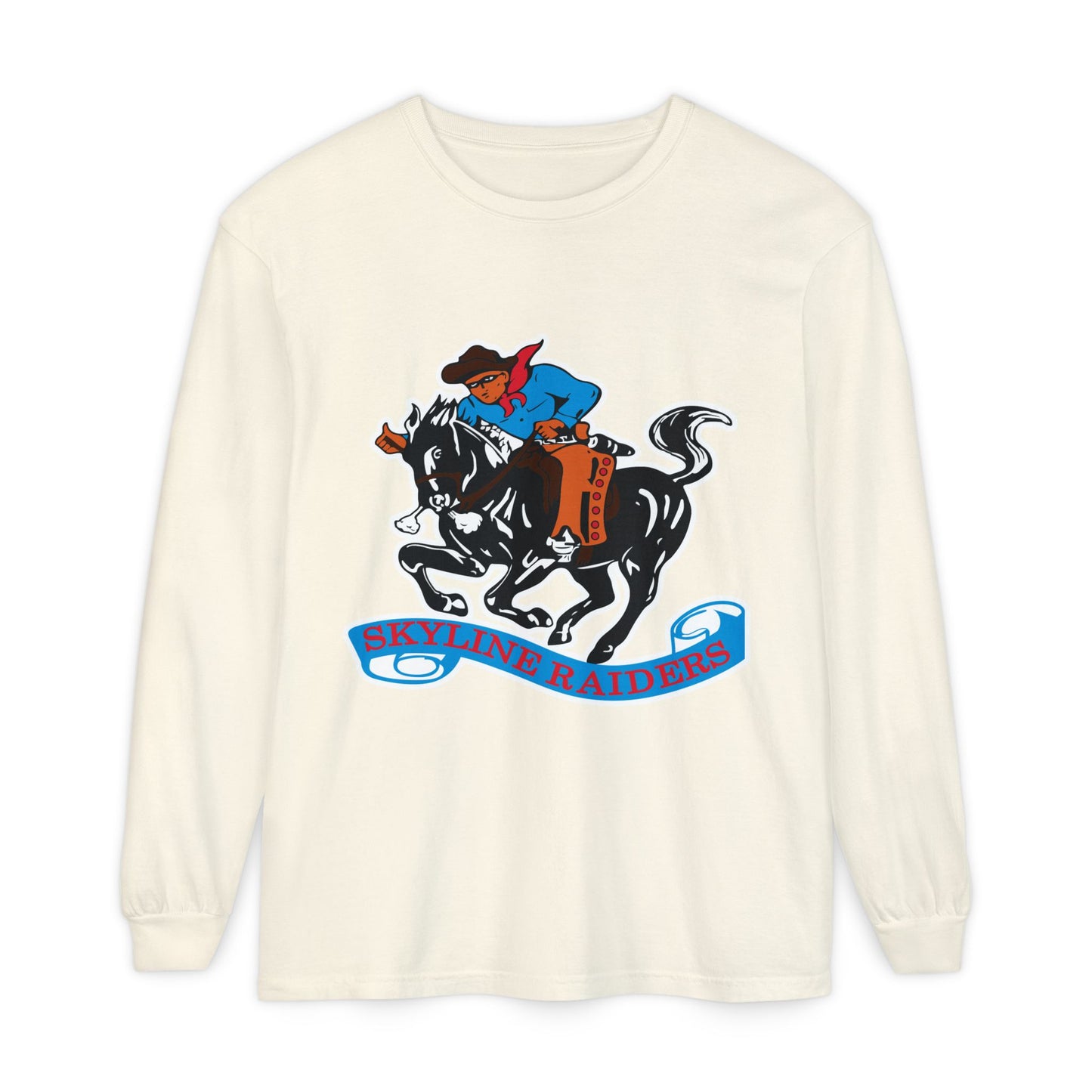 Garment-Dyed Long Sleeve Tee