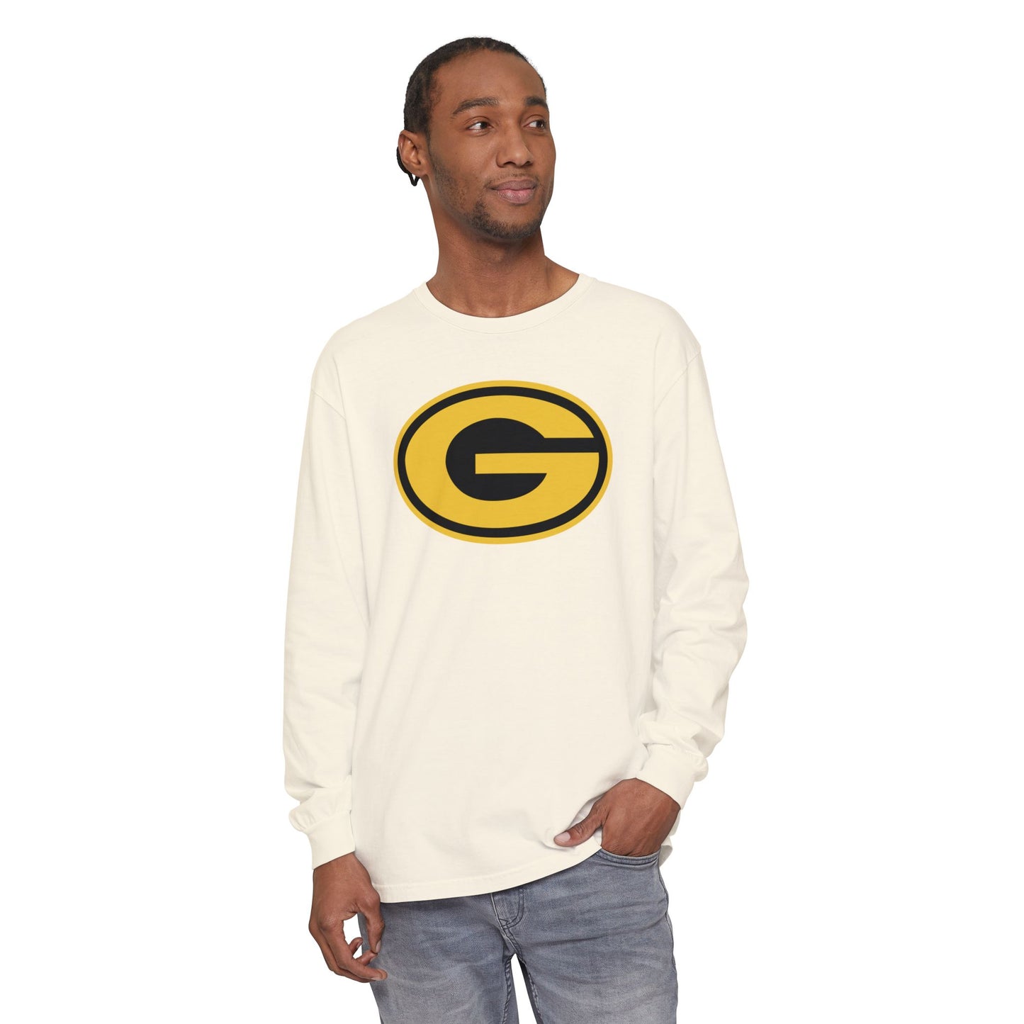 Garment-Dyed Long Sleeve Tee