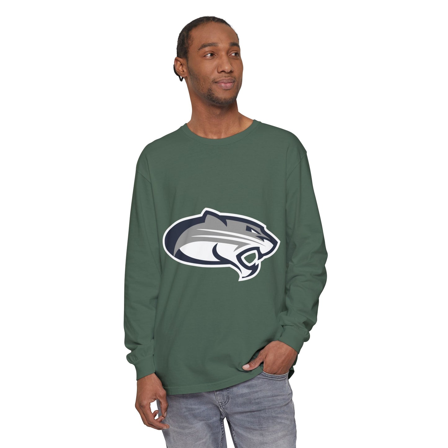 Garment-Dyed Long Sleeve Tee