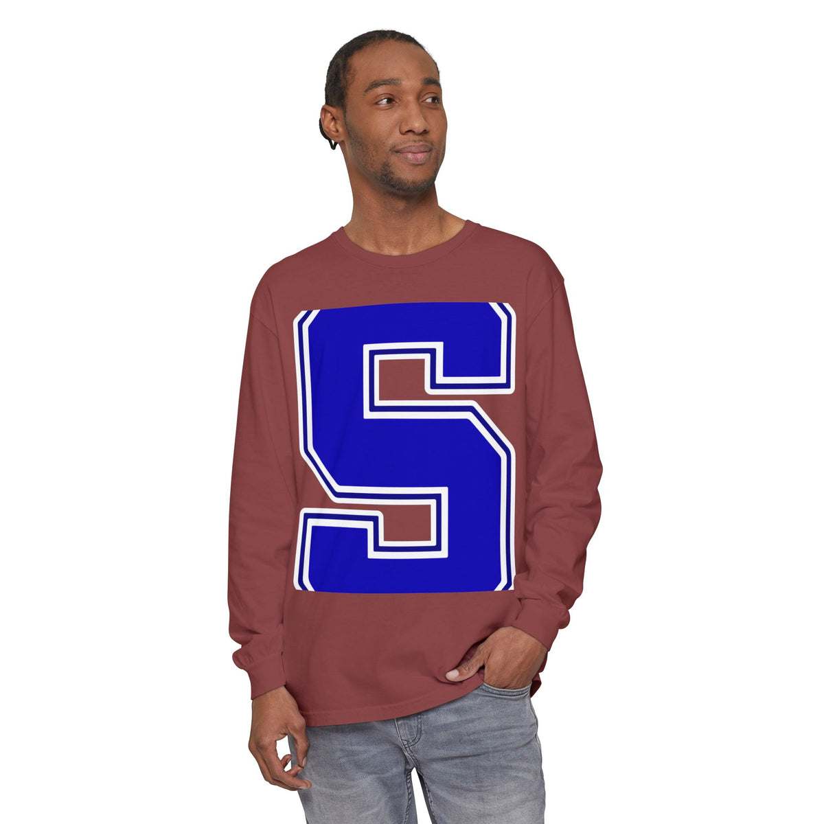 Garment-Dyed Long Sleeve Tee