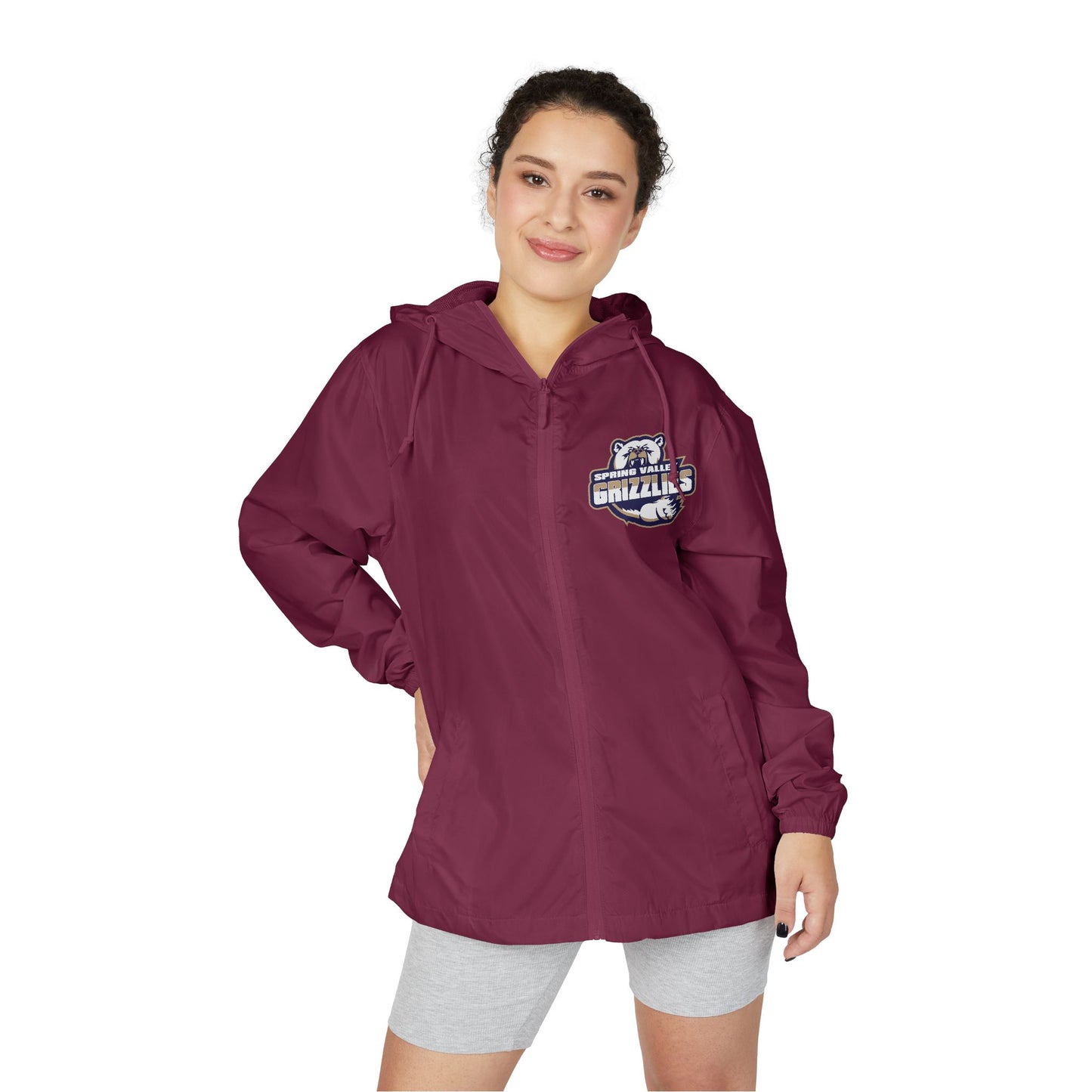 Full-Zip Windbreaker Jacket
