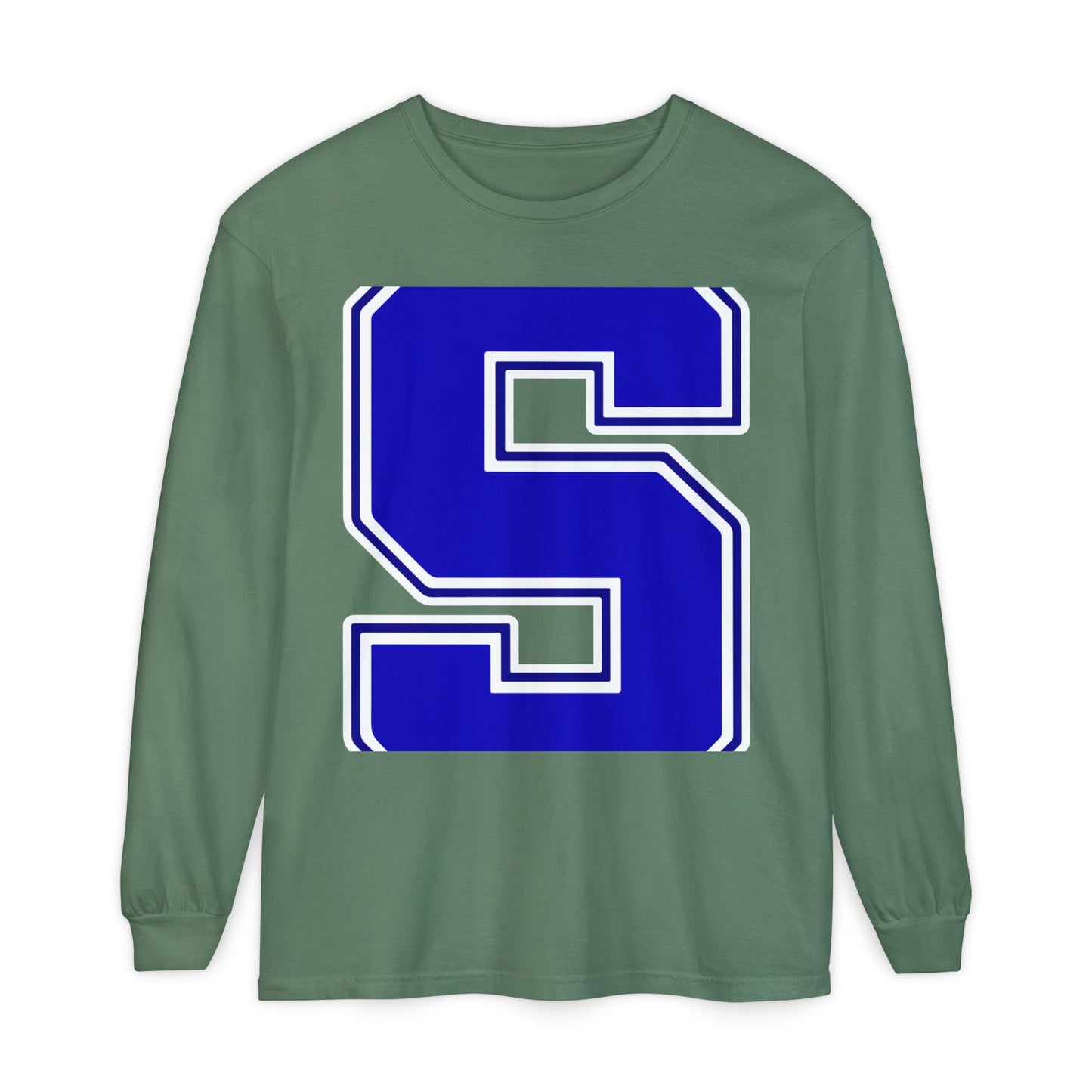 Garment-Dyed Long Sleeve Tee