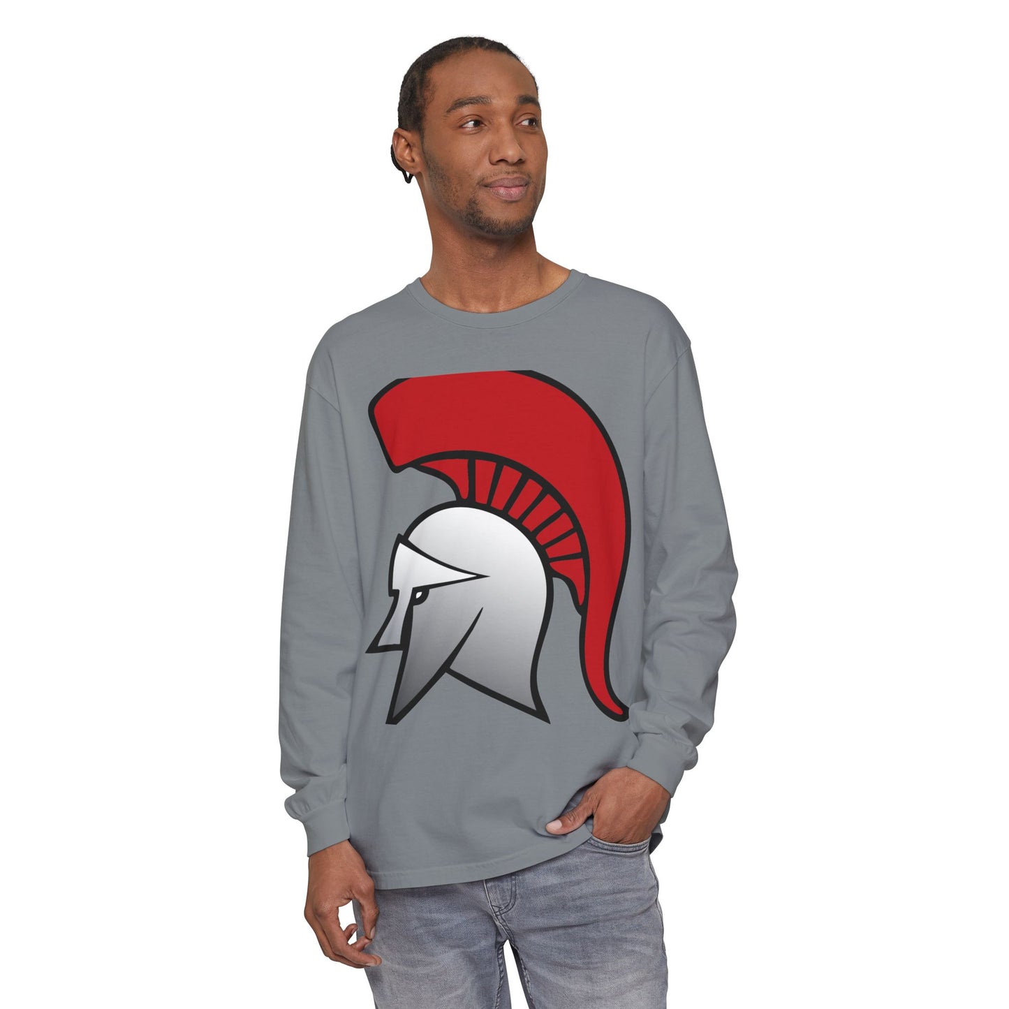 Garment-Dyed Long Sleeve Tee