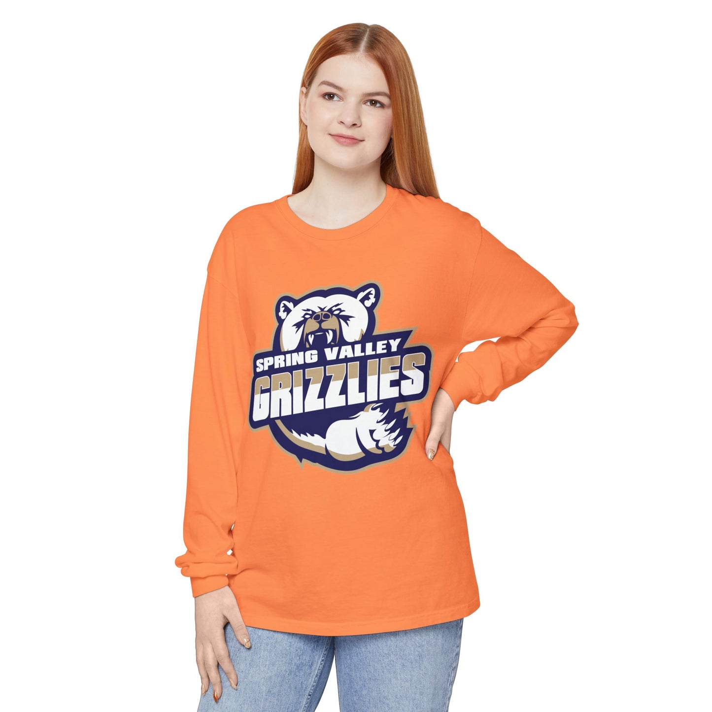 Garment-Dyed Long Sleeve Tee